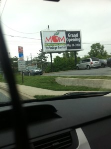 TM opening sign