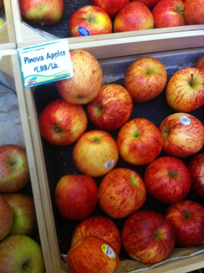 Pinova apples
