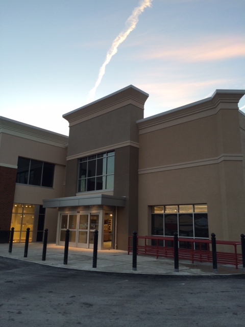 Bryn Mawr MOMs before our sign was up - but the jet stream marks the spot!